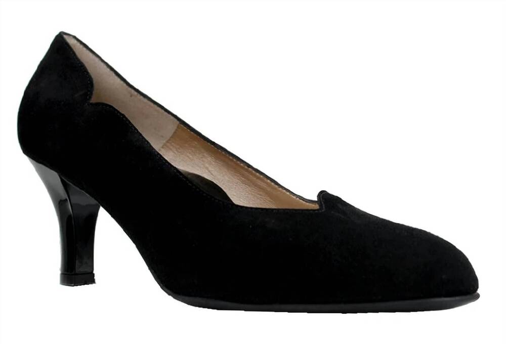 NEW BEAUTIFEEL women's passion heels in black suede